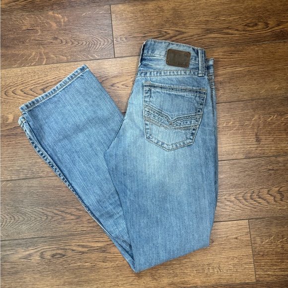 BKE Other - BKE Fulton Jeans Men's 29R Light Wash Denim Bootcut Buckle